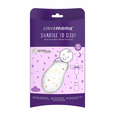 Clevamama Swaddle To Sleep Yellow 0-3m