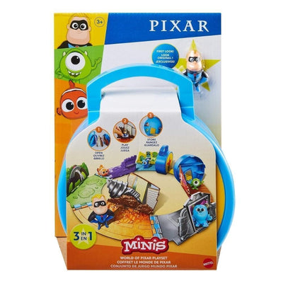 Disney Pixar World Of Pixar Minis 3 In 1 Playset