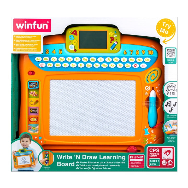 Winfun Write And Draw Learning Board