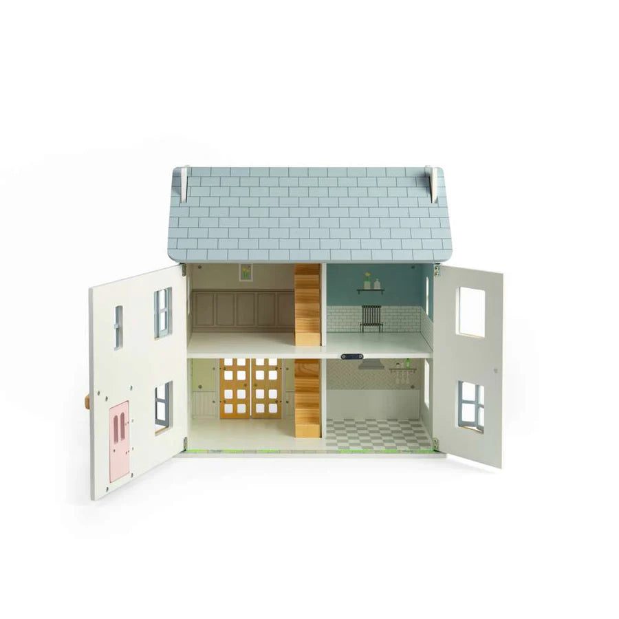 Big Jigs Summer Cottage Wooden Doll's House