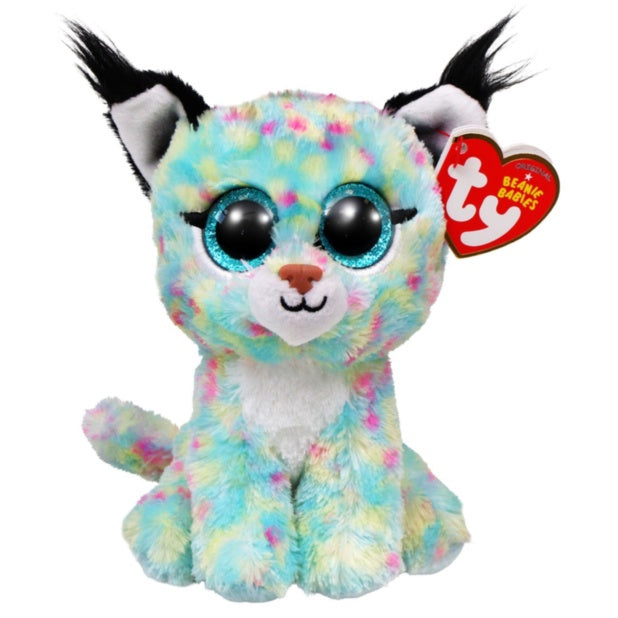 TY Lynx Bobcat Beanie Boo Soft Toy