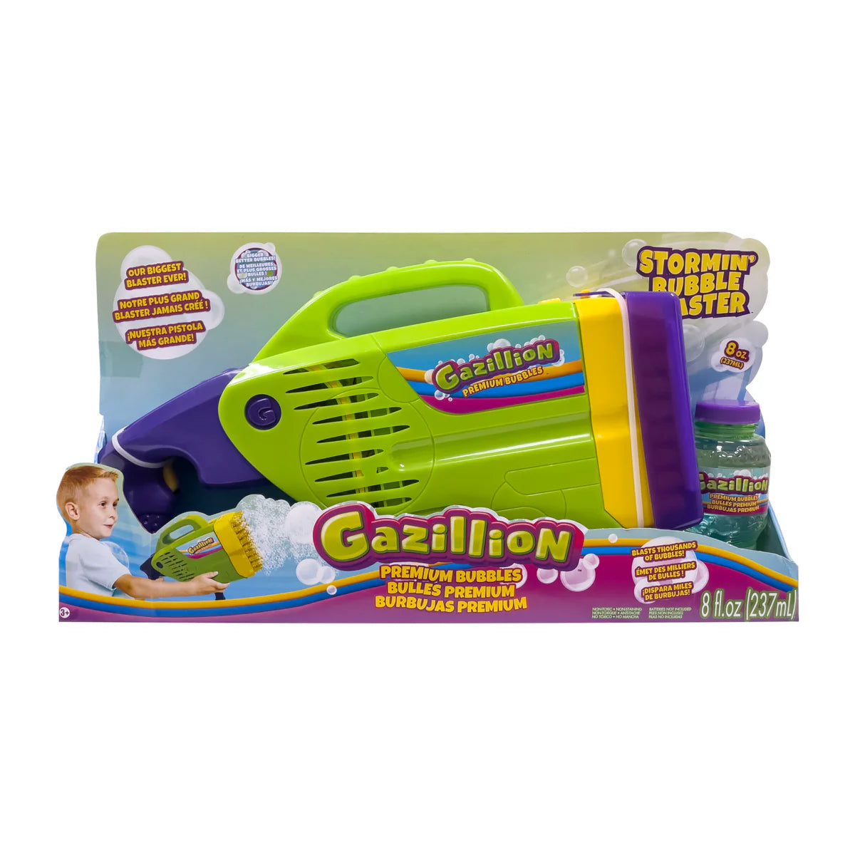 Gazillion Bubbles Stormin' Bubble Blaster