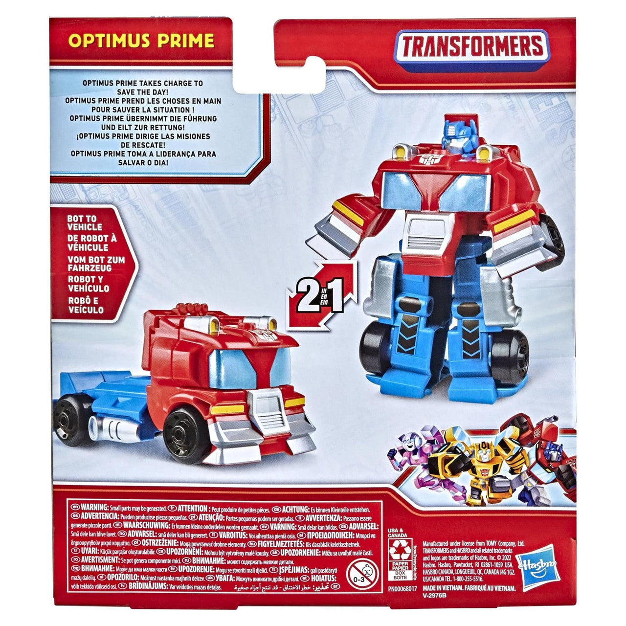 Transformers Rescue Bots Academy Classic Optimus Prime