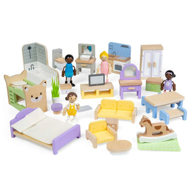 Big Jigs Dolls House Wooden Furniture Set
