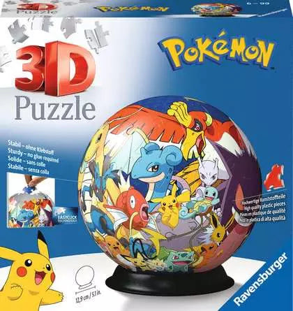 Pokemon 3D Jigsaw Puzzle 72pc