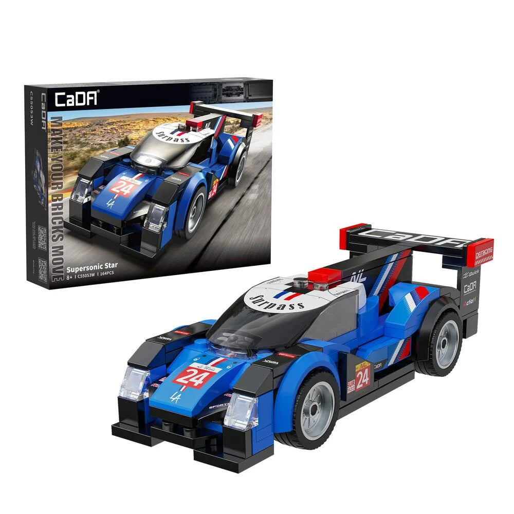 CaDA Supersonic Star LaMans Racing Car 164pc Construction Set