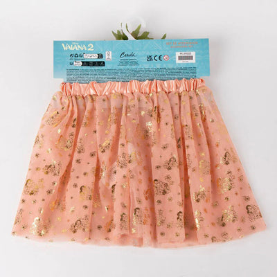 Disney Moana Tutu And Head Piece Costume Set
