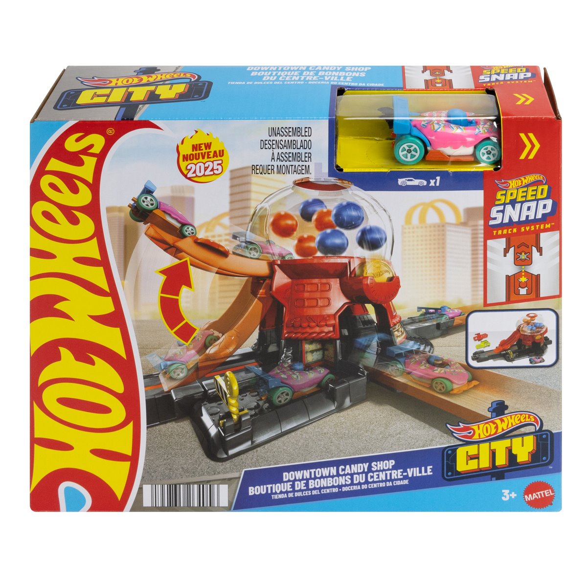 Hot Wheels City Downtown Candy Shop