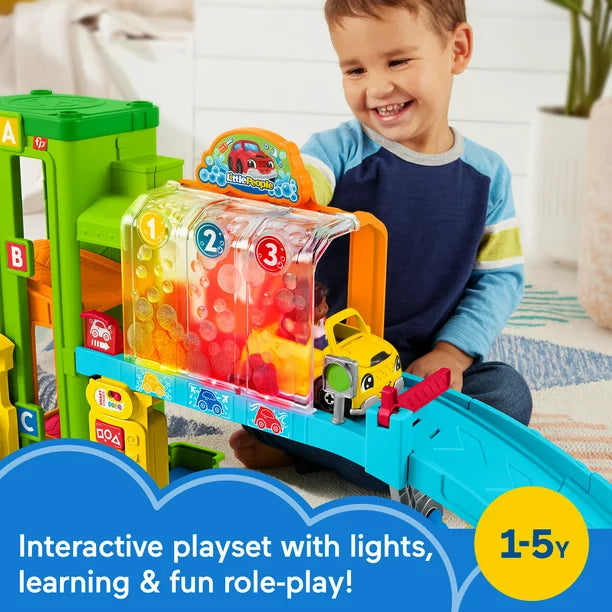 Fisher Price Little People Light Up Learning Garage