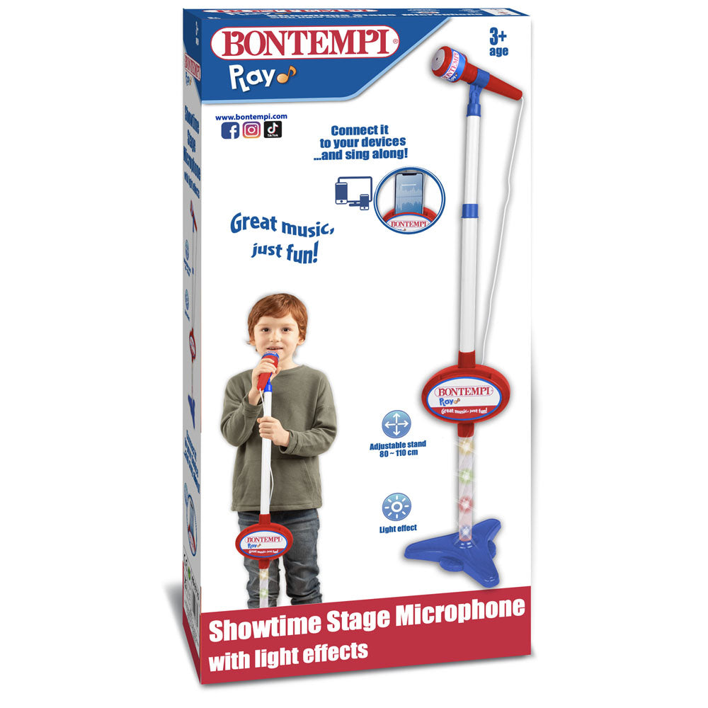 Bontempi Stage Microphone With Light Effects