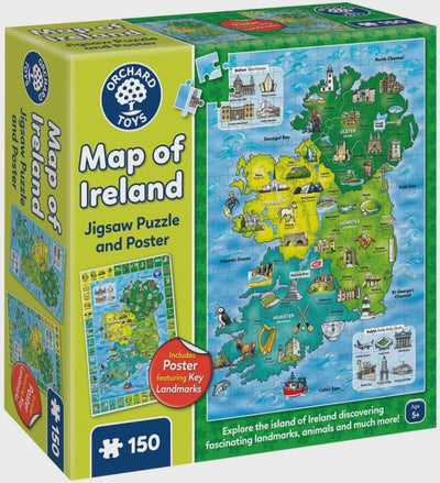 Orchard Toys Map Of Ireland Jigsaw Puzzle And Poster
