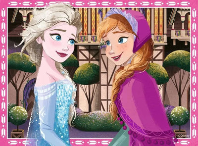 Disney Frozen 4 In A Box Jigsaw Puzzles