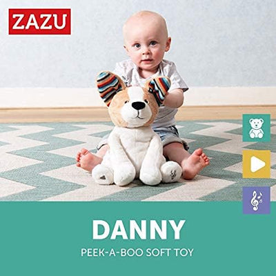 Zazu Danny  Peek A Boo Soft Toy With Flapping Ears And Sound