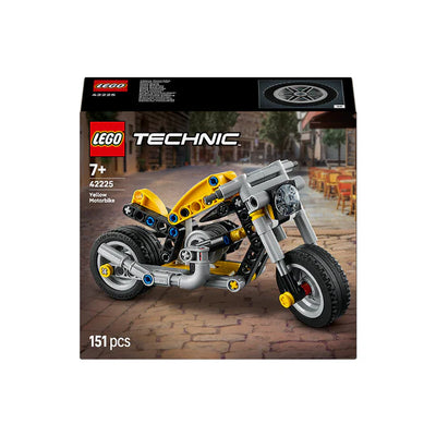 Lego Technic 42225 Yellow Motorcycle