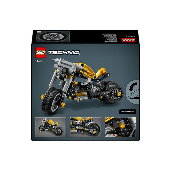 Lego Technic 42225 Yellow Motorcycle