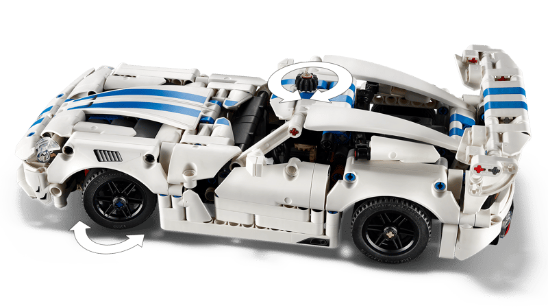 Lego Technic. 42234 Dodge Viper GTS-R