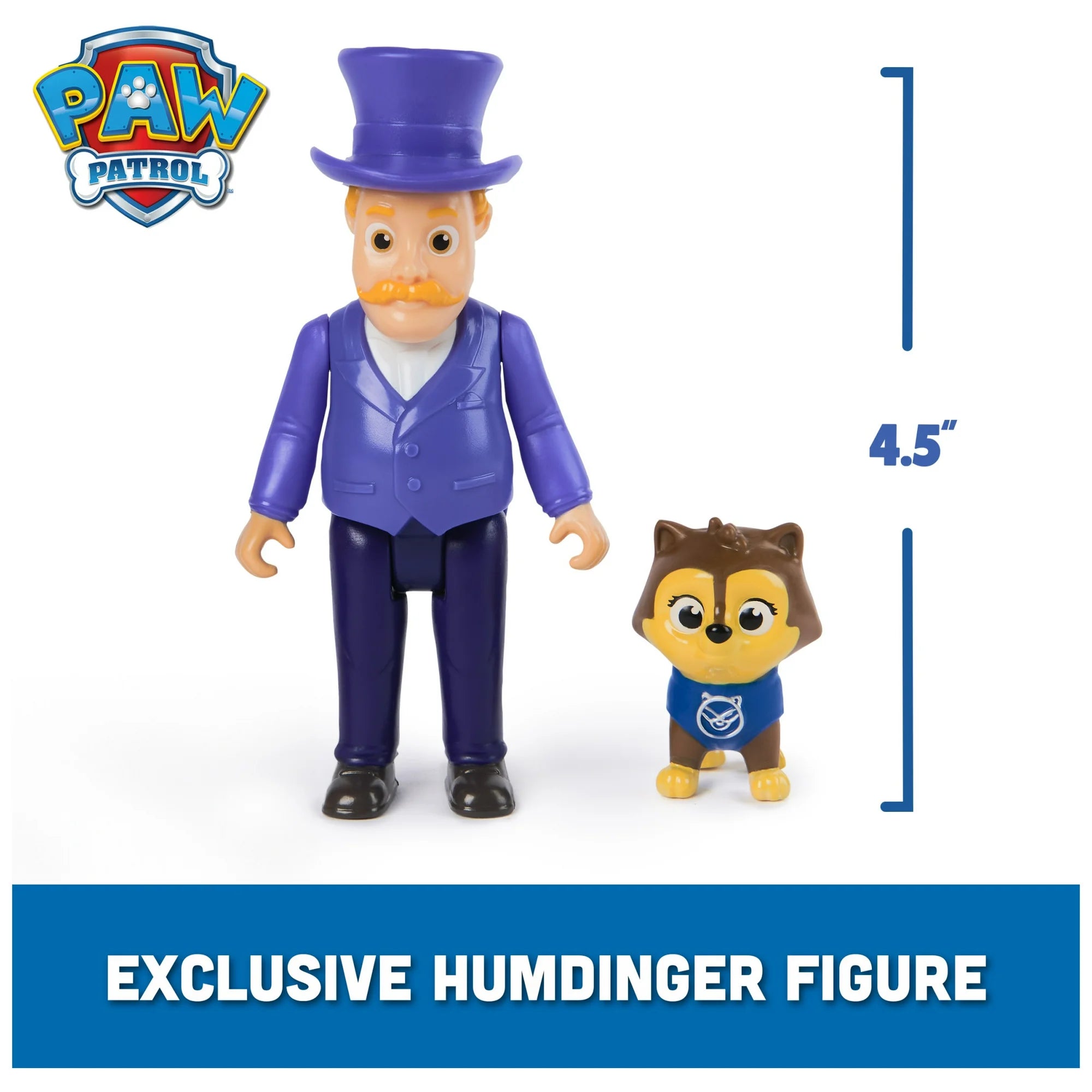 Paw Patrol Hero Pup Figure Pack Chase And Humdinger