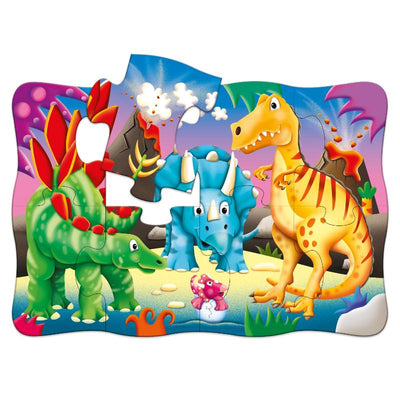 My First Puzzles 4 In A Box Jigsaw Puzzle Dinosaur