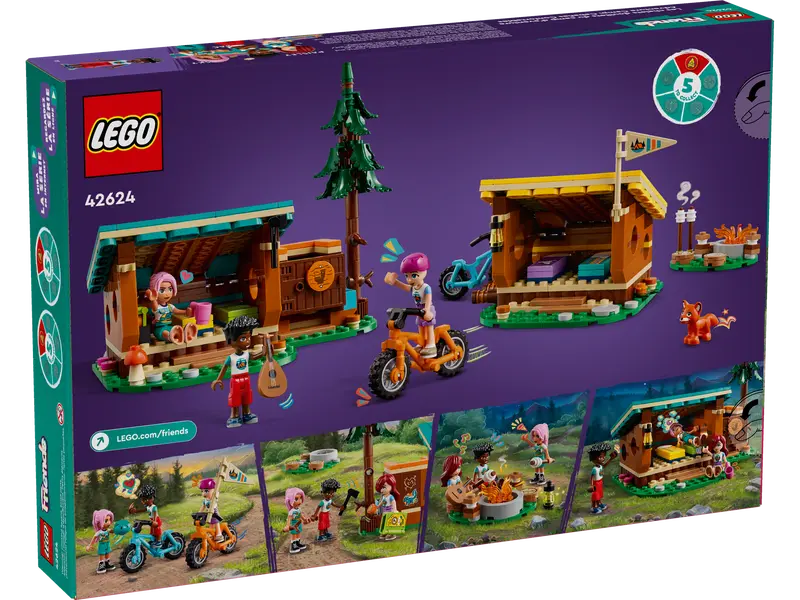 Lego Friends 42624 Adventure Camp Cozy Cabins