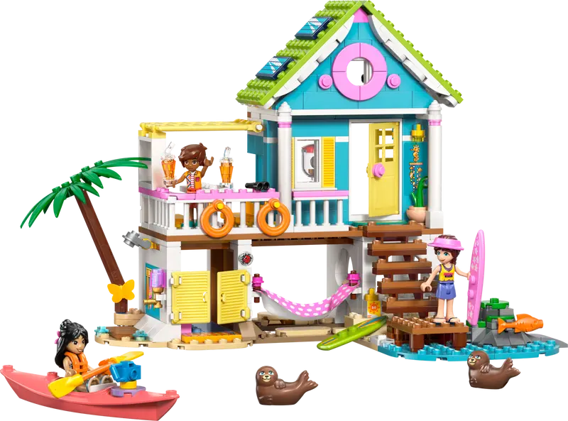 Lego Friends 42699 Beach House With Seals