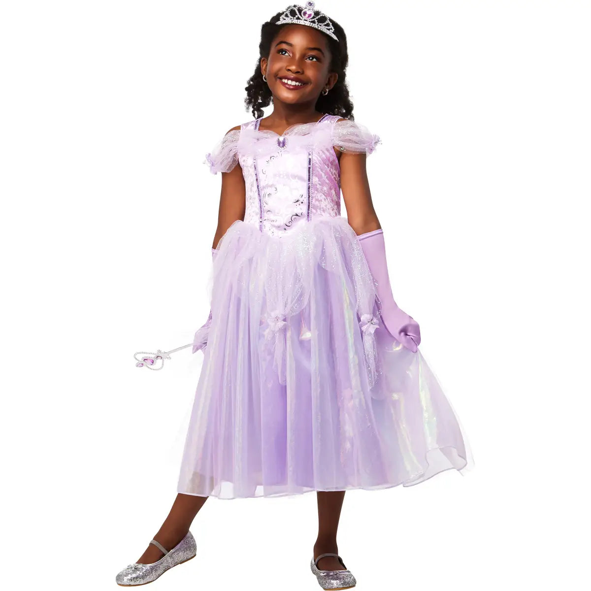 Princess Costume Purple 5-6 Years