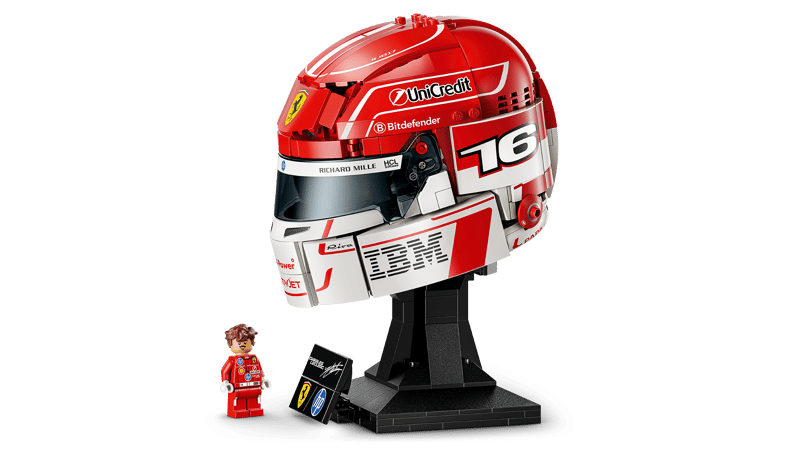 Lego Editions 43014 Scuderia Ferrari HP Charles Leclerc Helmet