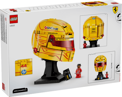 Lego Editions 43022 Scuderia Ferrari HP Lewis Hamilton Helmet