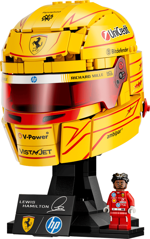 Lego Editions 43022 Scuderia Ferrari HP Lewis Hamilton Helmet