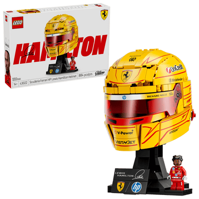 Lego Editions 43022 Scuderia Ferrari HP Lewis Hamilton Helmet