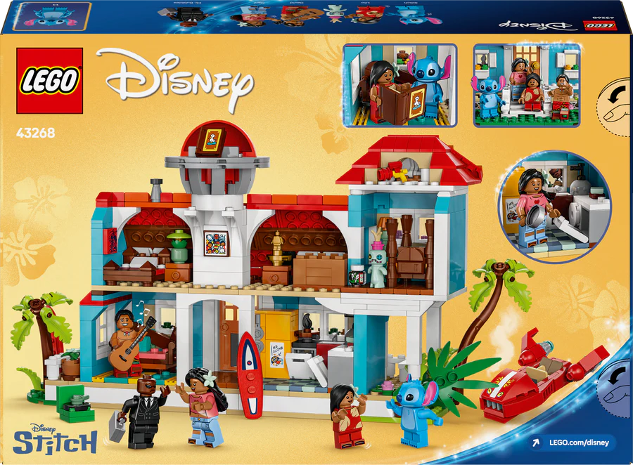 Disney Stitch 43268 Lilo And Stitch Beach House