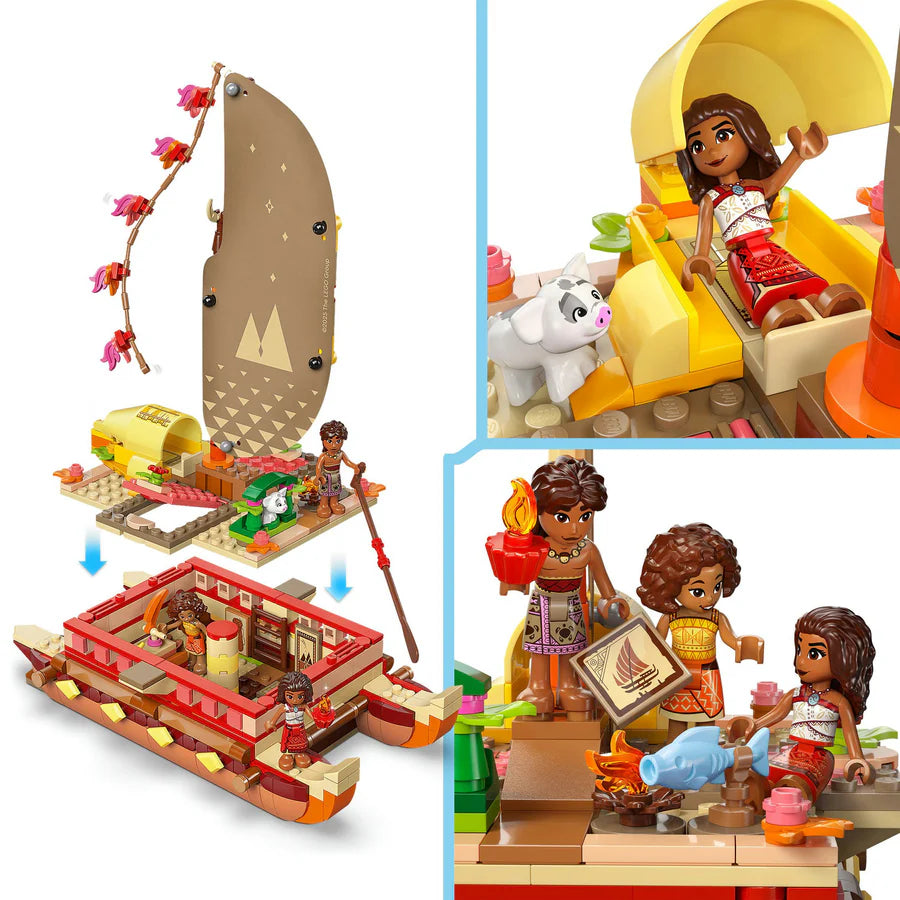 Lego Disney 43270 Moana's Adventure Canoe Set