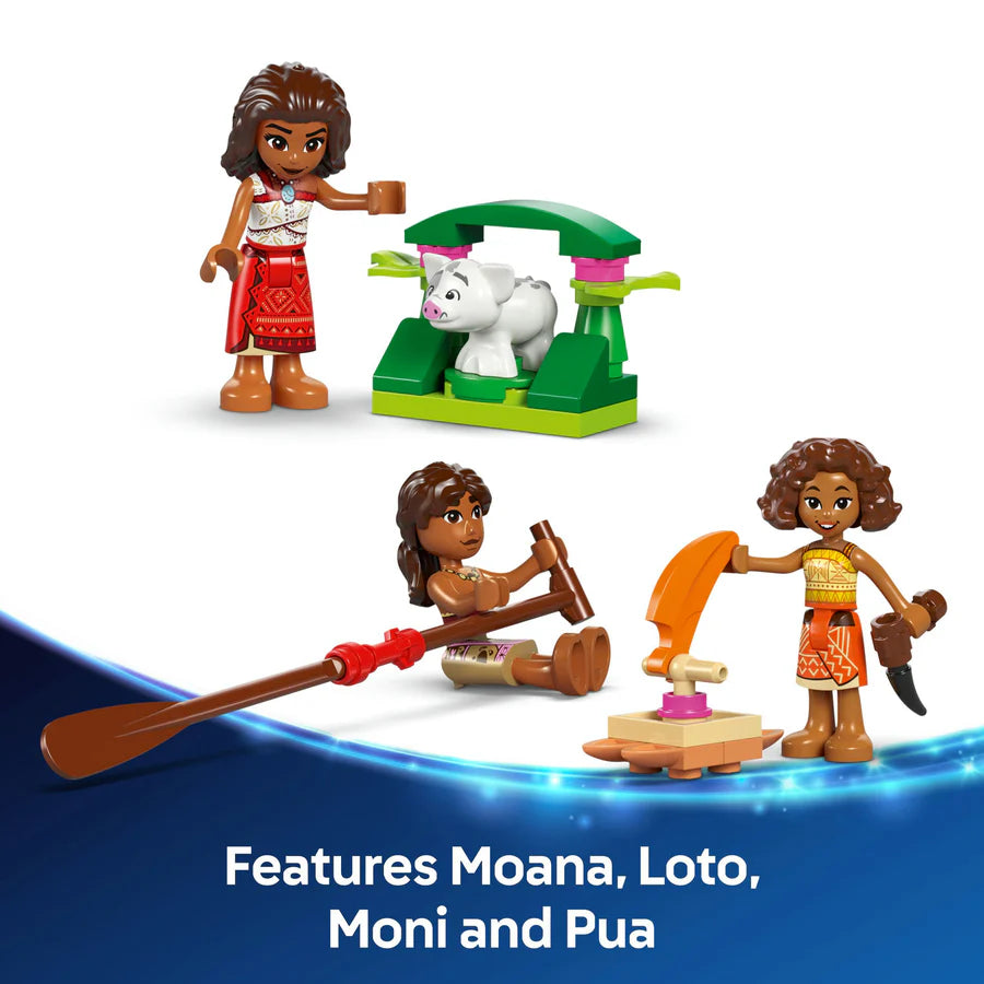 Lego Disney 43270 Moana's Adventure Canoe Set