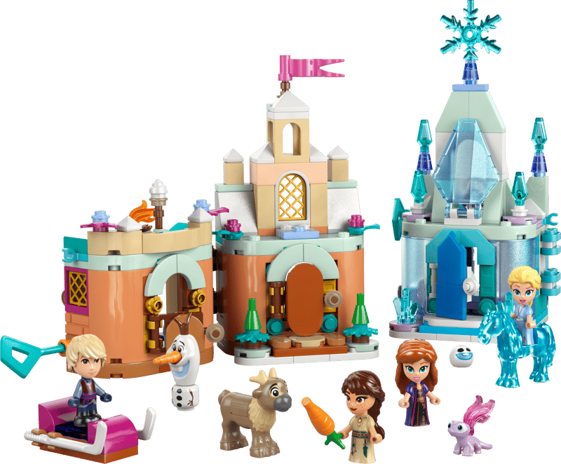 Lego Disney 43278 Mini Arendelle castle And Elsa's Ice Palace