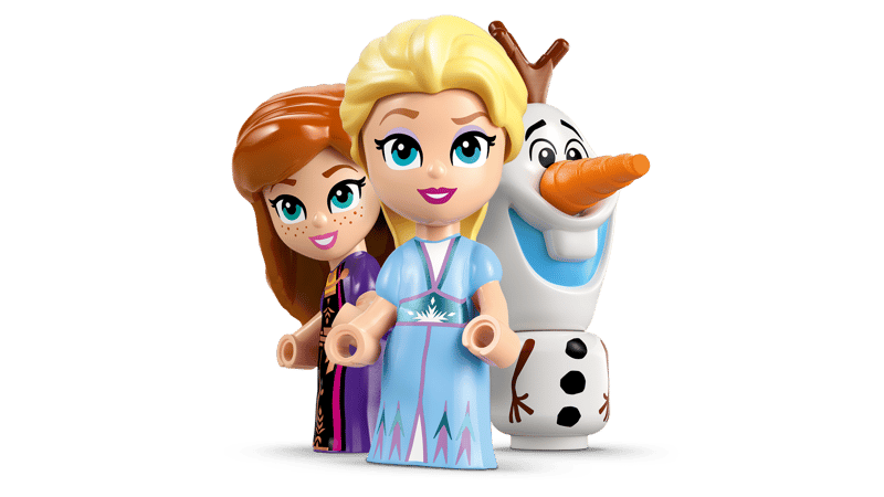 Lego Disney 43278 Mini Arendelle castle And Elsa's Ice Palace
