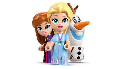 Lego Disney 43278 Mini Arendelle castle And Elsa's Ice Palace