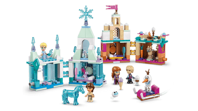Lego Disney 43278 Mini Arendelle castle And Elsa's Ice Palace