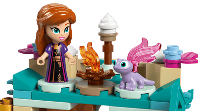 Lego Disney 43278 Mini Arendelle castle And Elsa's Ice Palace