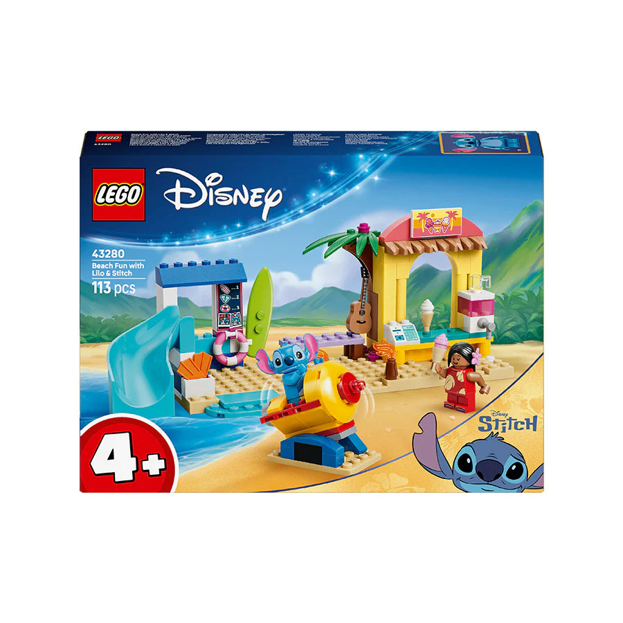 Lego Disney 43280 Beach Fun With Lilo And Stitch