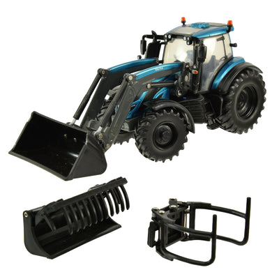 Britains 43352 Valtra TZ34 Tractor With Front Loader 1:32