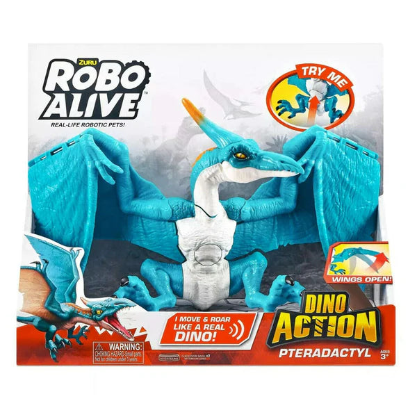 Robo Alive Dino Action Pterodactyl Dinosaur