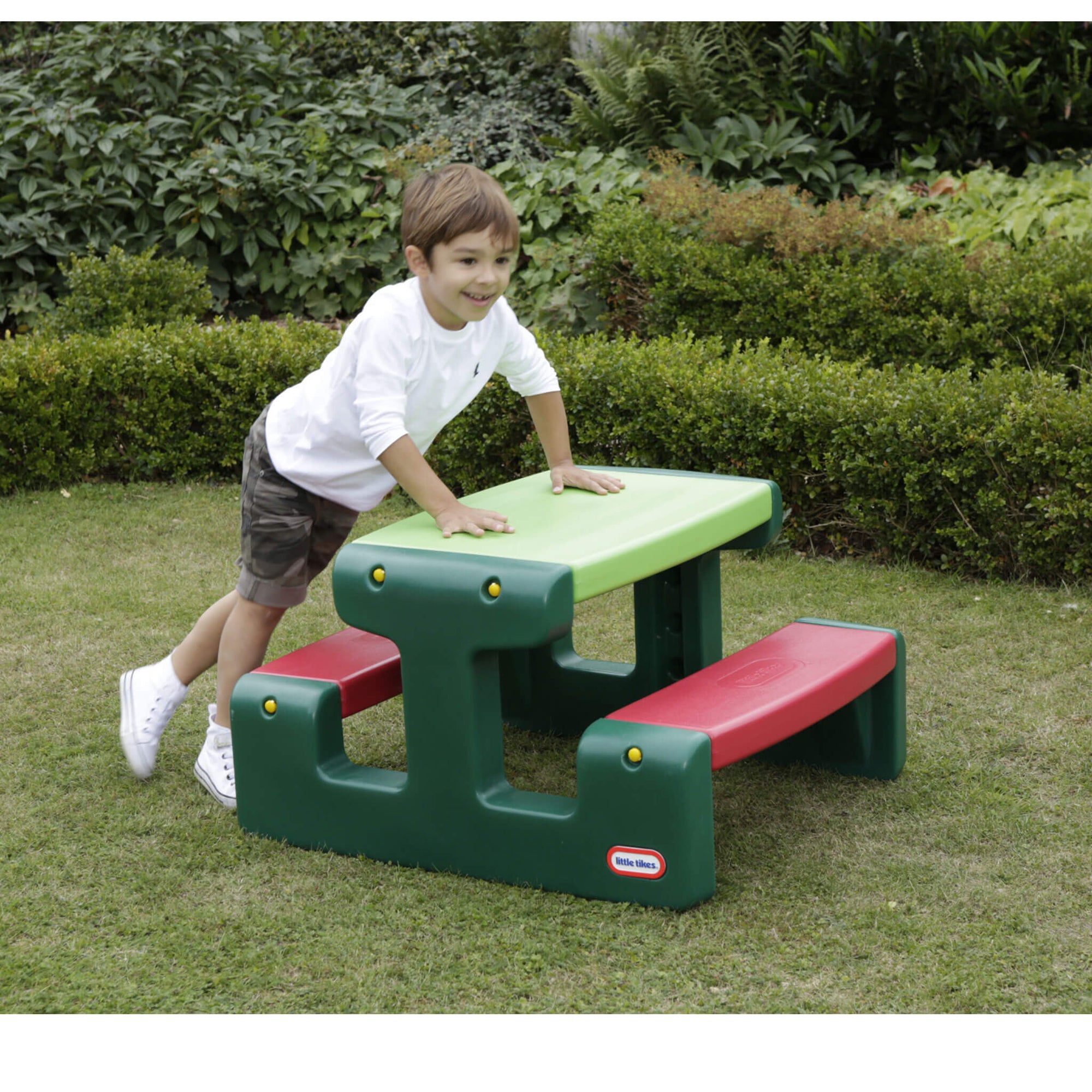 Little Tikes Junior Picnic Table Evergreen