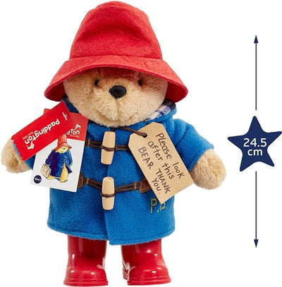 Paddington Bear Classic Paddington Soft Toy With Rubber Boots