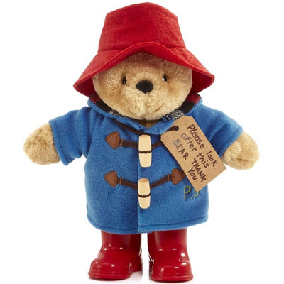 Paddington Bear Classic Paddington Soft Toy With Rubber Boots