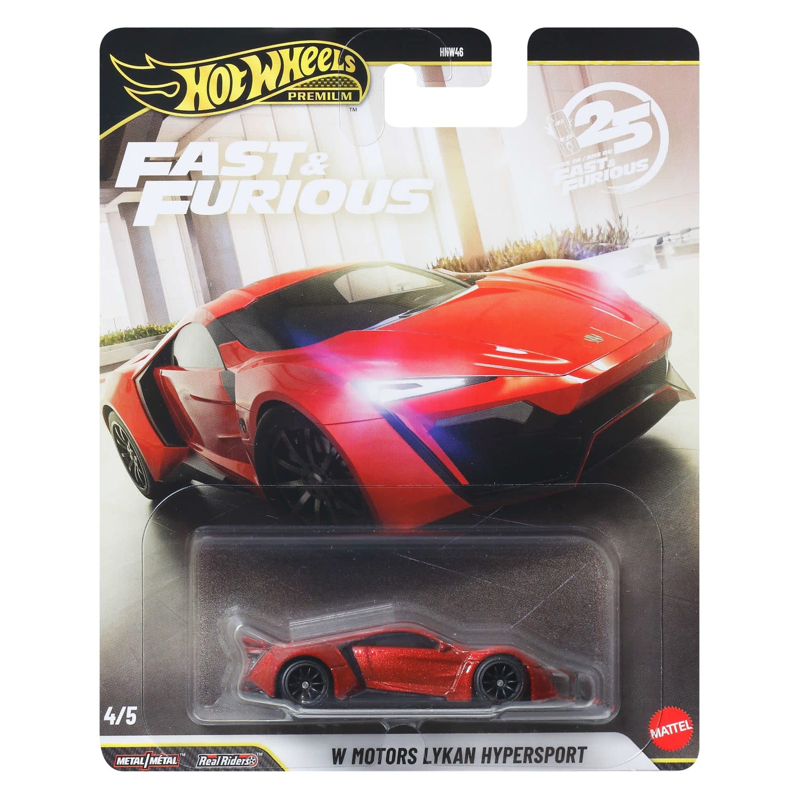 Hot Wheels Premium Fast And Furious W Motors Lykan Hypersport