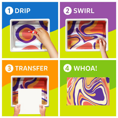 Skillmatics Marbling Magic Paint Kit