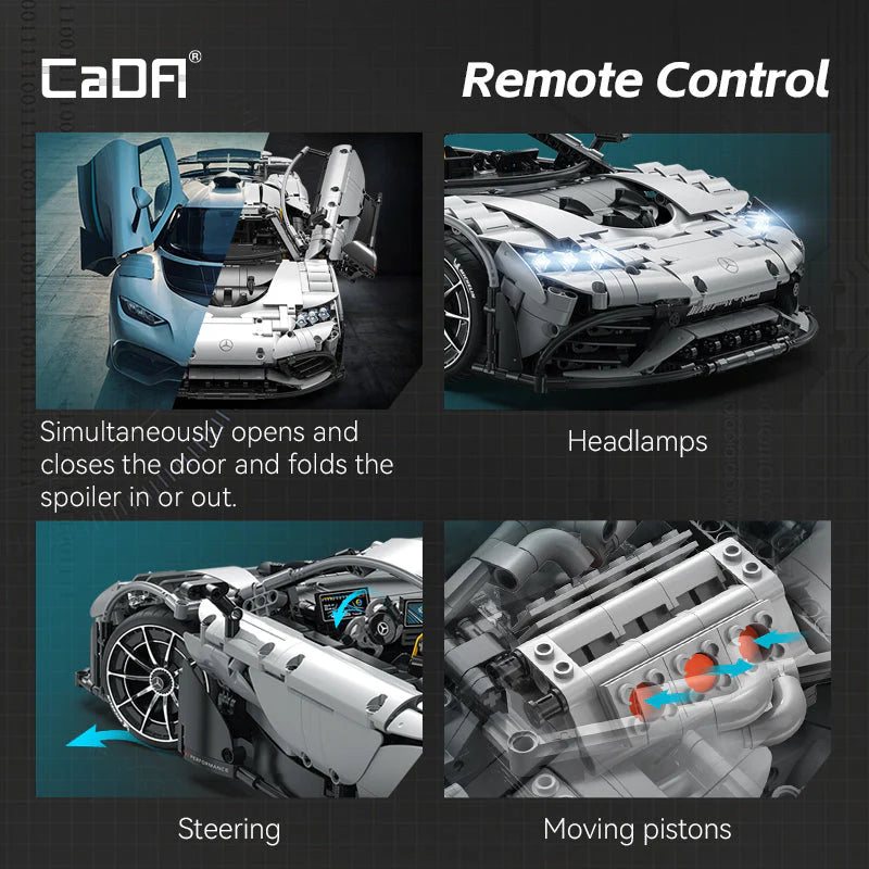 CaDA Mercedes Benz AMG ONE 1:8 Construction Set