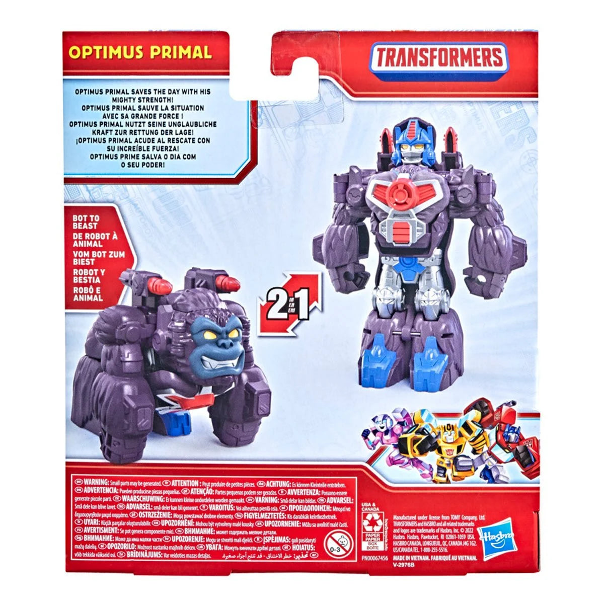 Transformers Rescue Bots Academy Optimus Primal