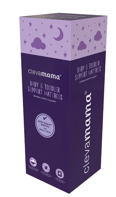 Clevamama Premium AirGo Support Cot Mattress 60cm x 120cm x 11cm