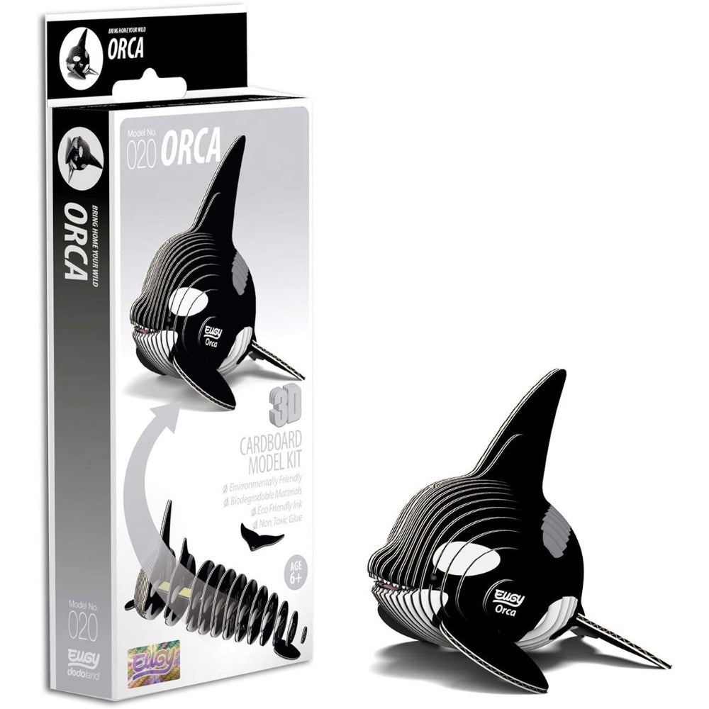 Eugy 3D Model Jigsaw Kit Orca