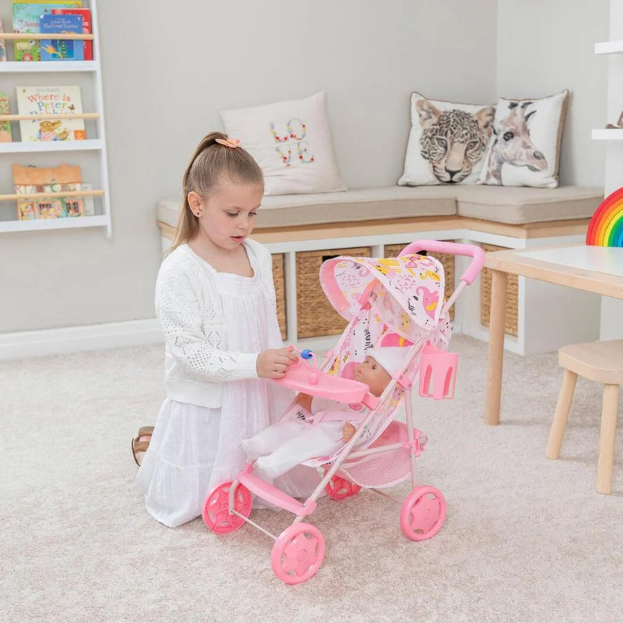 Baby Chic Playtime Pushchair Dolls Pram